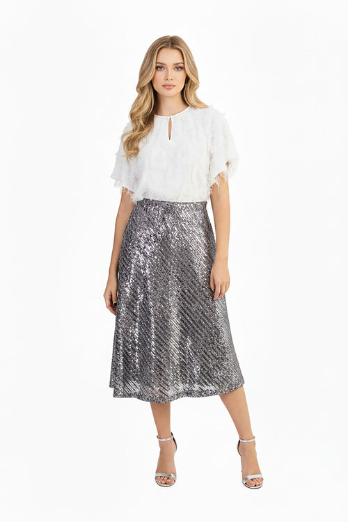 Falda - 541277 - GRI (Solo falda) - Reina Diaz