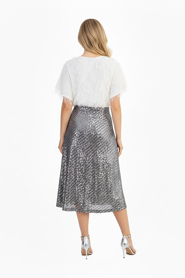 Falda - 541277 - GRI (Solo falda) - Reina Diaz