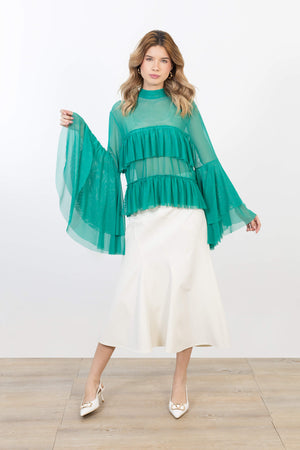 Falda - 541314 - BEI (Solo falda) - Reina Diaz