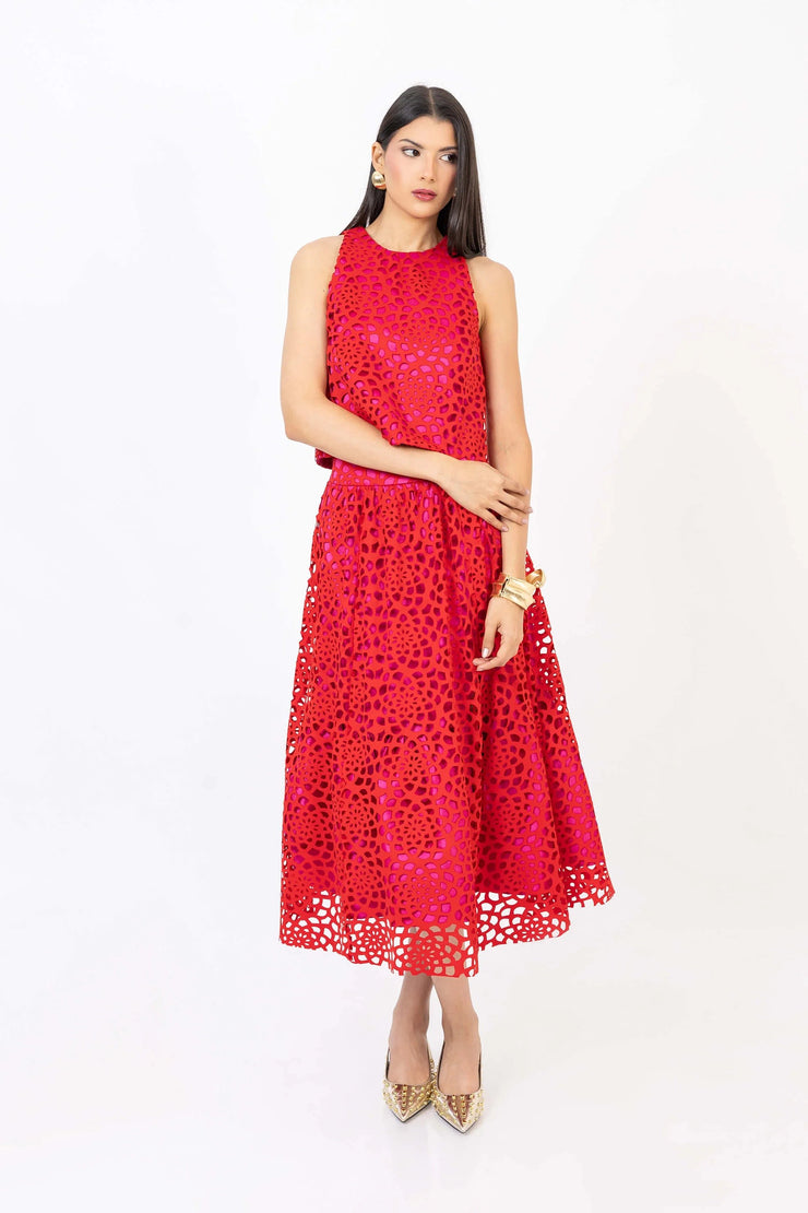 Falda - 541328 - ROJ - Reina Diaz