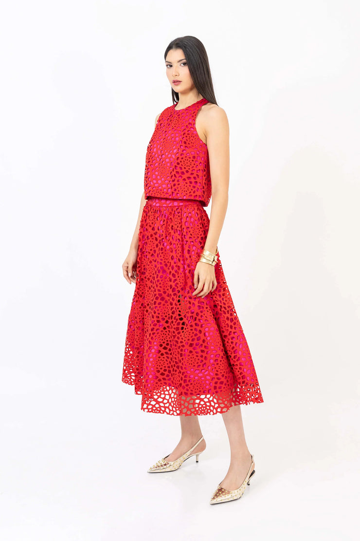 Falda - 541328 - ROJ - Reina Diaz