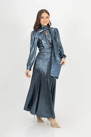 Falda - 541342 - AZU - Reina Diaz