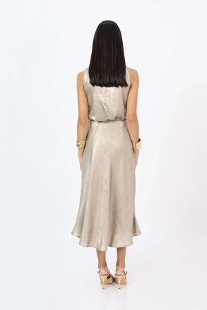 Falda - 541355 - TAN - Reina Diaz