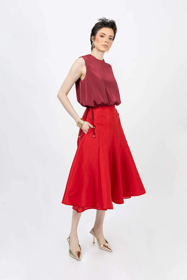 Falda - 541364 - ROJ - Reina Diaz