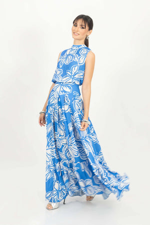 Falda - 740800 - AZU - Reina Diaz