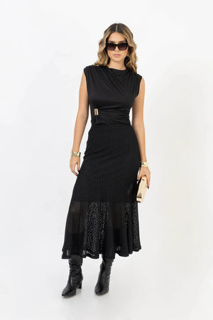 Falda - 740879 - NEG - Reina Diaz