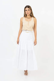 Falda - 740889 - BCO - Reina Diaz