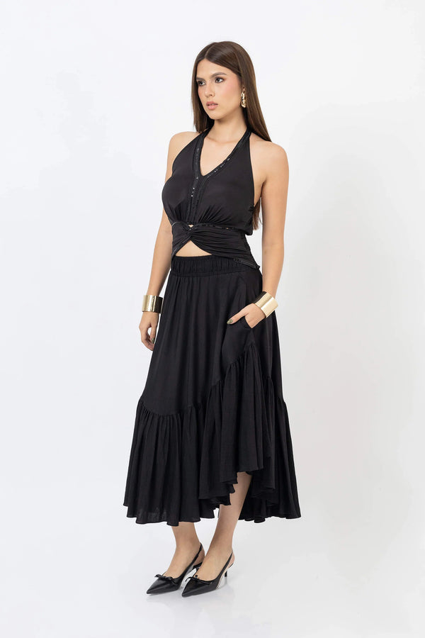 Falda - 740948 - NEG - Reina Diaz