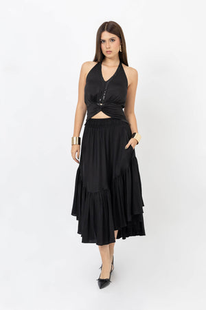 Falda - 740948 - NEG - Reina Diaz