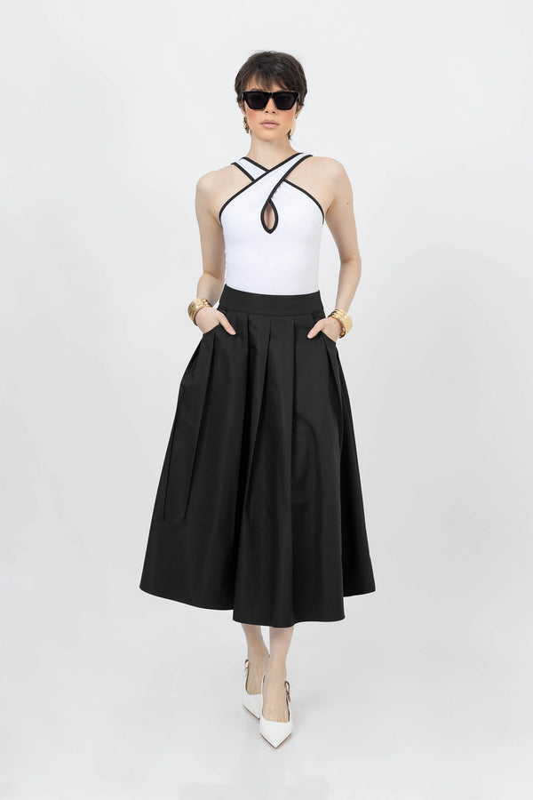 Falda - 740950 - NEG - Reina Diaz