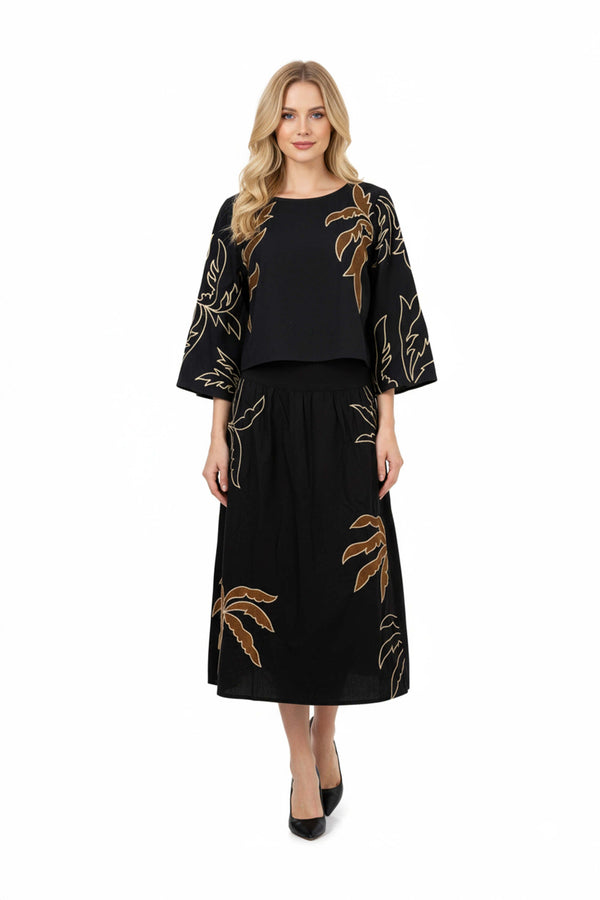 Falda - 840017 - NEG - Reina Diaz