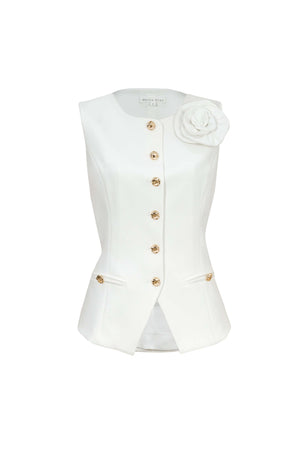 Florencia Sculptural Flower Tailored - Reina Diaz