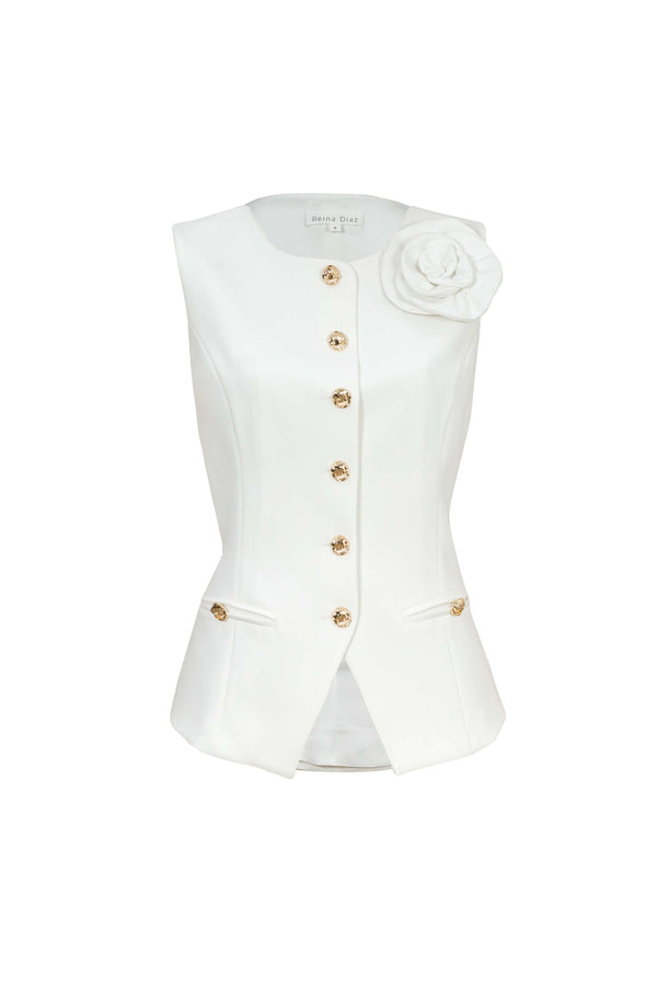 Florencia Sculptural Flower Tailored - Reina Diaz