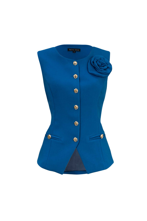 Florencia Sculptural Flower Tailored - Reina Diaz
