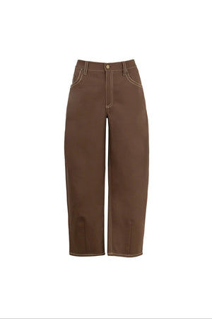 Gabriela Straight - Leg High - Waist Pantalón - Reina Diaz