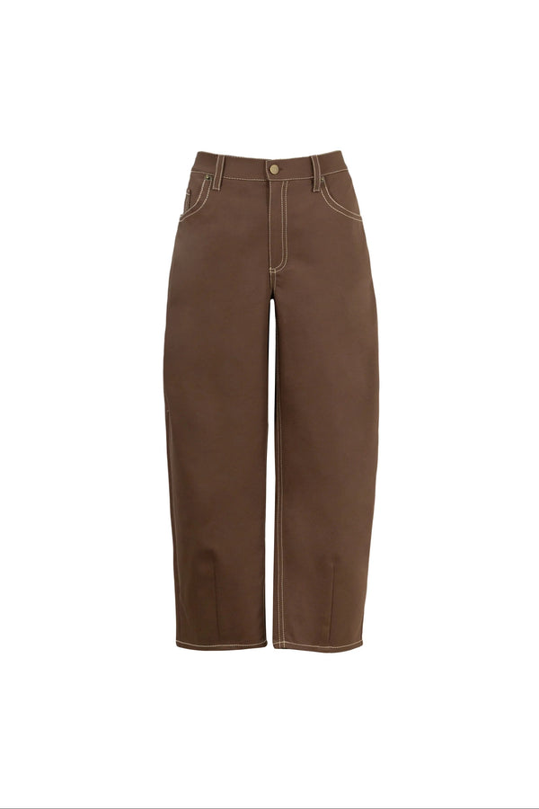 Gabriela Straight - Leg High - Waist Pantalón - Reina Diaz