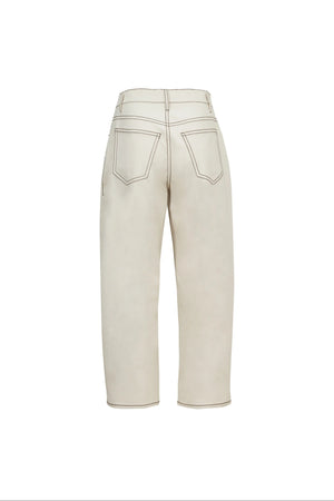 Gabriela Straight - Leg High - Waist Pantalón - Reina Diaz