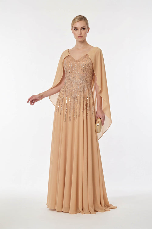 Gala Capelet Sweetheart Vestido Fiesta - Reina Diaz