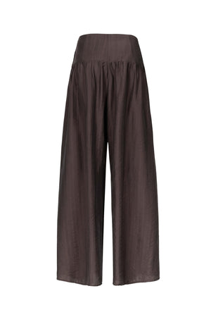 Gala High-Waist Button Wide-Leg Pantalón 731179 CHO - Reina Diaz