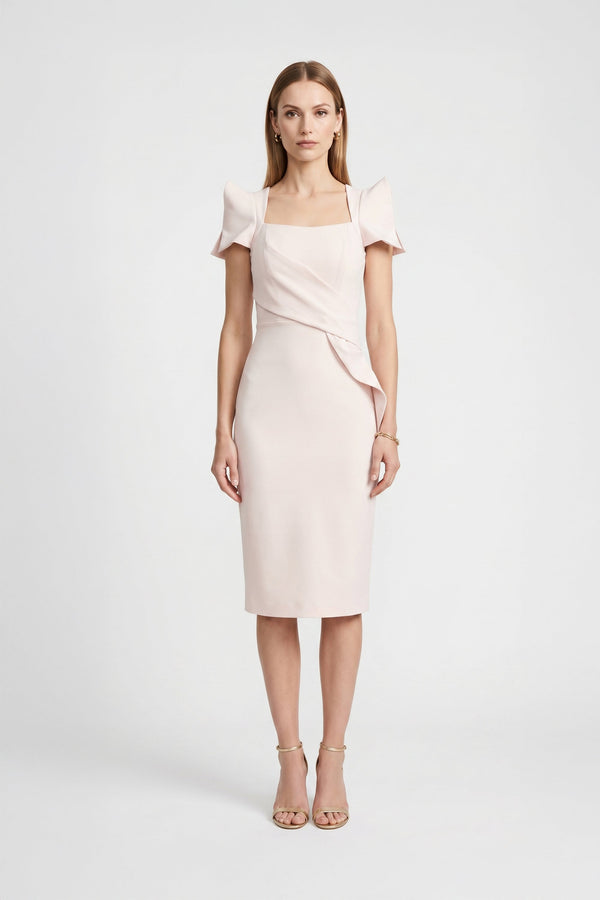 Genesis Square - Neck Vestido - Reina Diaz
