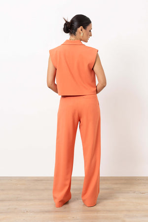 Gianna Cropped Chaleco - Reina Diaz