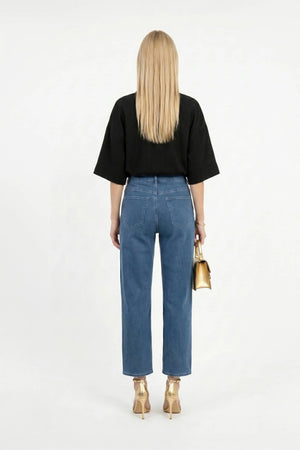 Ginebra Relaxed Tencel - Blend Texture Blusa - Reina Diaz