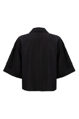 Ginebra Relaxed Tencel - Blend Texture Blusa - Reina Diaz