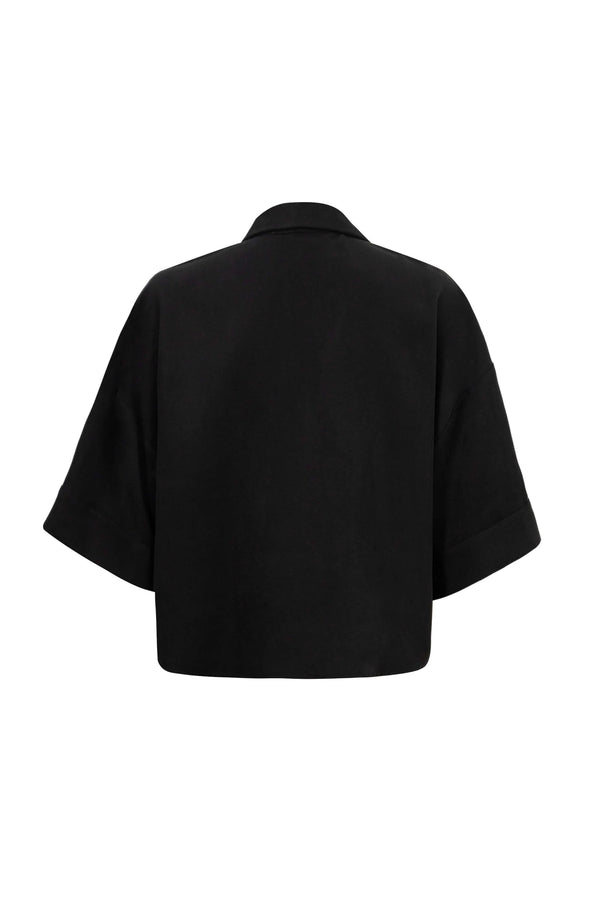 Ginebra Relaxed Tencel - Blend Texture Blusa - Reina Diaz