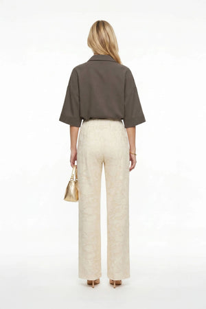 Ginebra Relaxed Tencel - Blend Texture Blusa - Reina Diaz