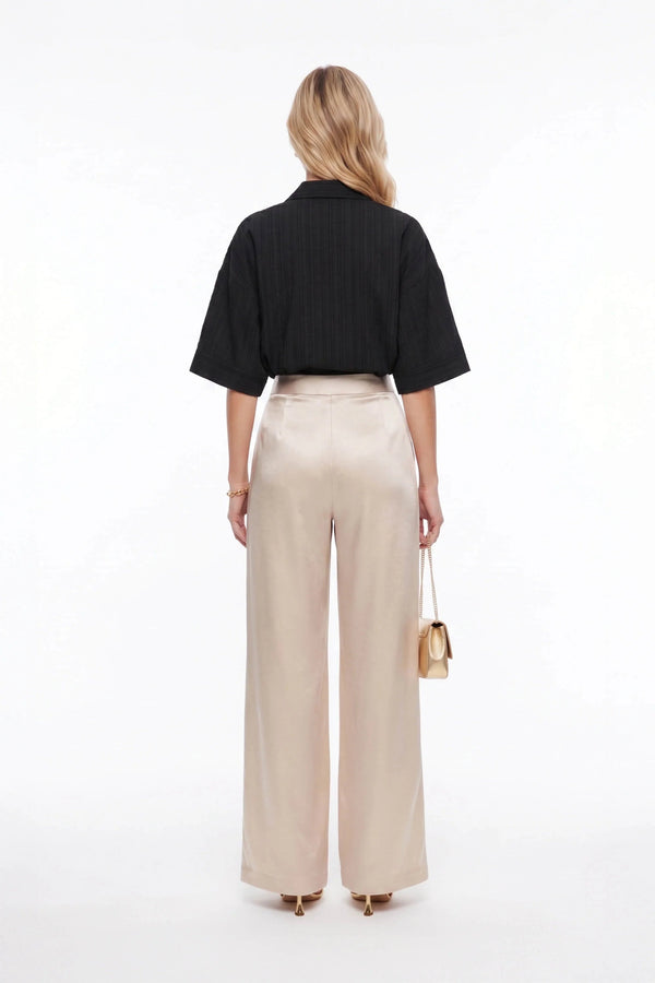 Ginebra Relaxed Tencel - Blend Texture Blusa - Reina Diaz