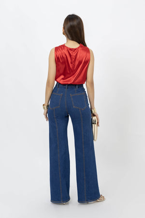 Hada Twisted Halter Top - Reina Diaz