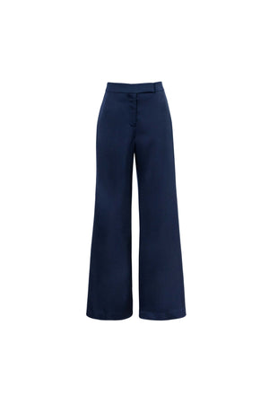 Hanna Wide - Leg Tailored Pantalón - Reina Diaz