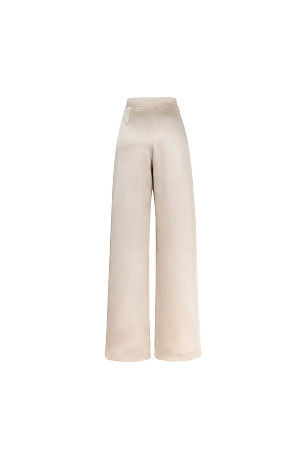 Hanna Wide - Leg Tailored Pantalón - Reina Diaz