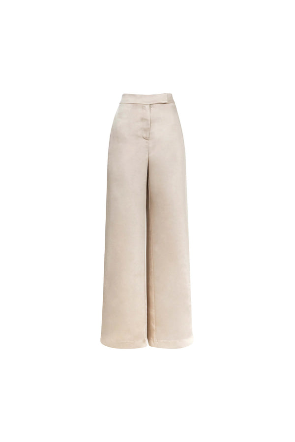 Hanna Wide - Leg Tailored Pantalón - Reina Diaz