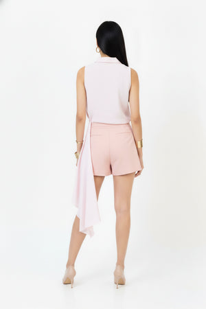 Inés High Rise Tailored Short - Reina Diaz