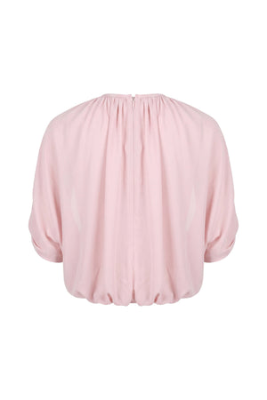 Inés Keyhole Cape Cropped Blusa 850160 ROS - Reina Diaz