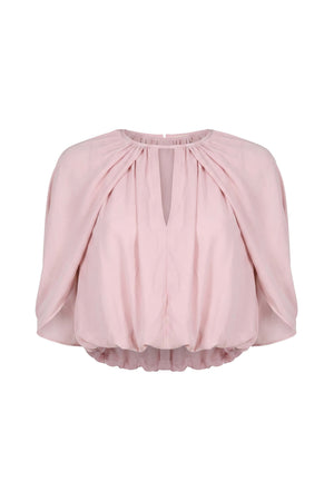 Inés Keyhole Cape Cropped Blusa 850160 ROS - Reina Diaz