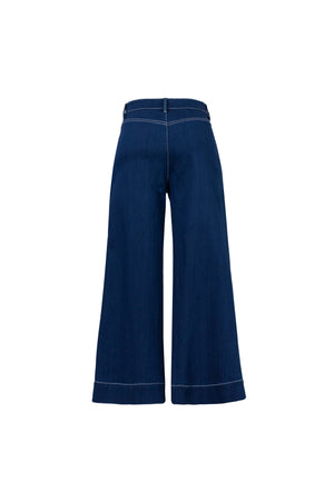 Isabel Western - Print Wide - Leg Pantalón - Reina Diaz