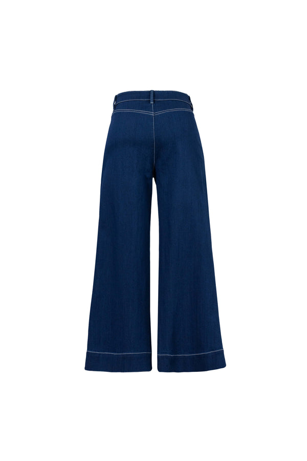 Isabel Western - Print Wide - Leg Pantalón - Reina Diaz