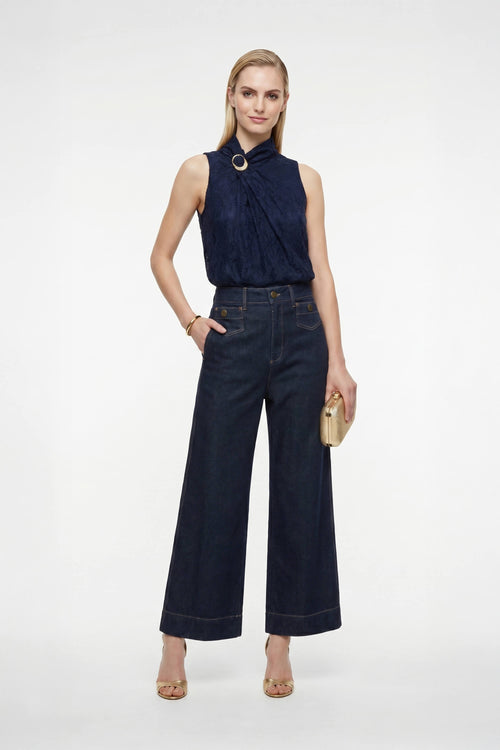 Isabel Western - Print Wide - Leg Pantalón - Reina Diaz