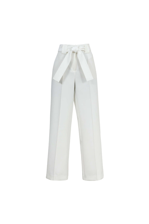 Isabel Wide - Leg Belted Pantalón - Reina Diaz