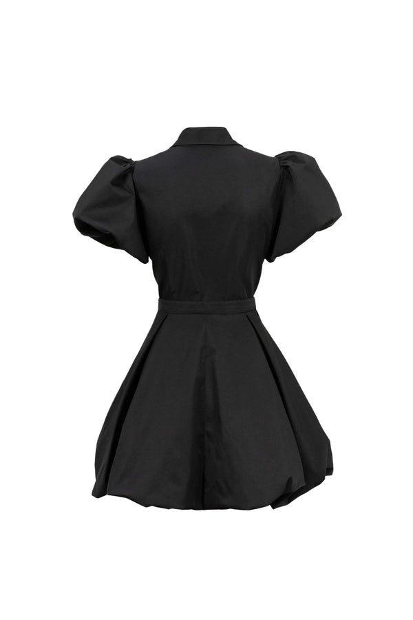 Isadora Puff Sleeve Mini Vestido - Reina Diaz