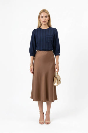 Jasmin Bias - Cut Tech Midi Falda - Reina Diaz