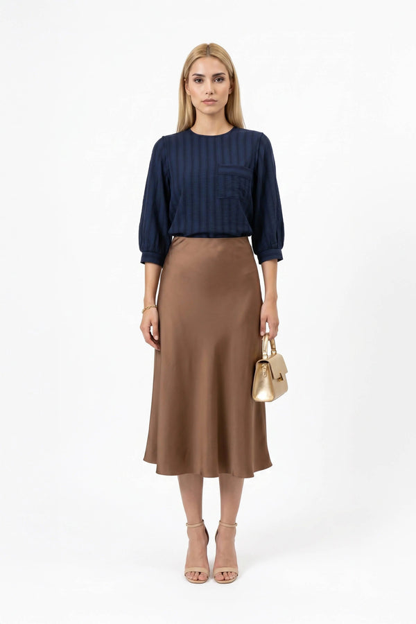 Jasmin Bias - Cut Tech Midi Falda - Reina Diaz