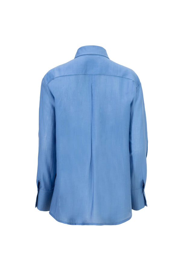 Julie Classic Collar Blusa - Reina Diaz