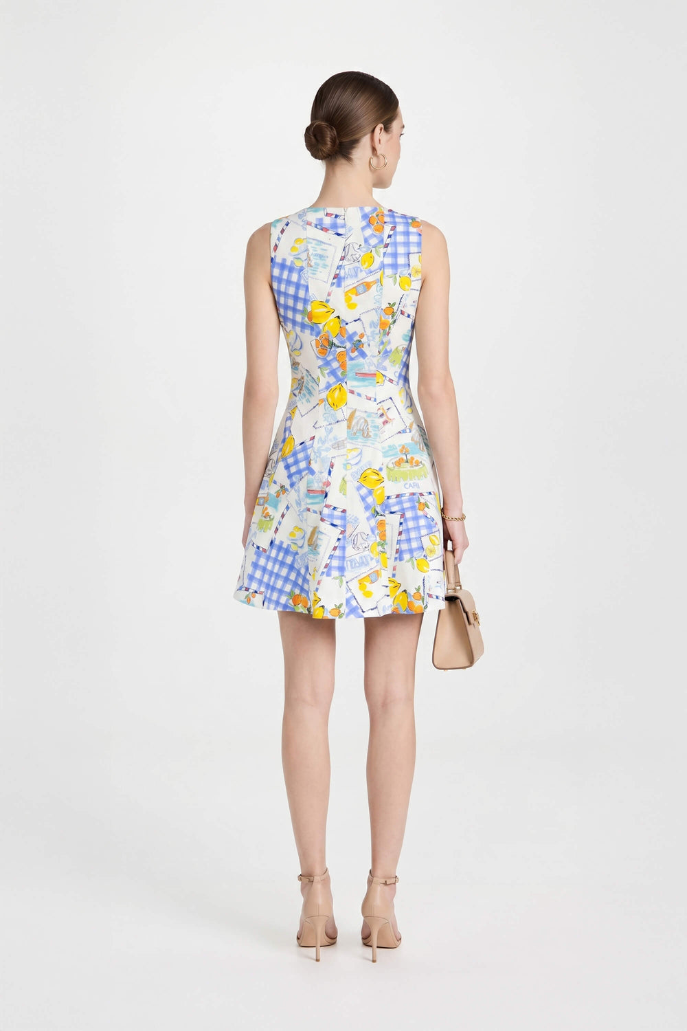 Julieta Sleeveless A - Line Dress - Reina Diaz