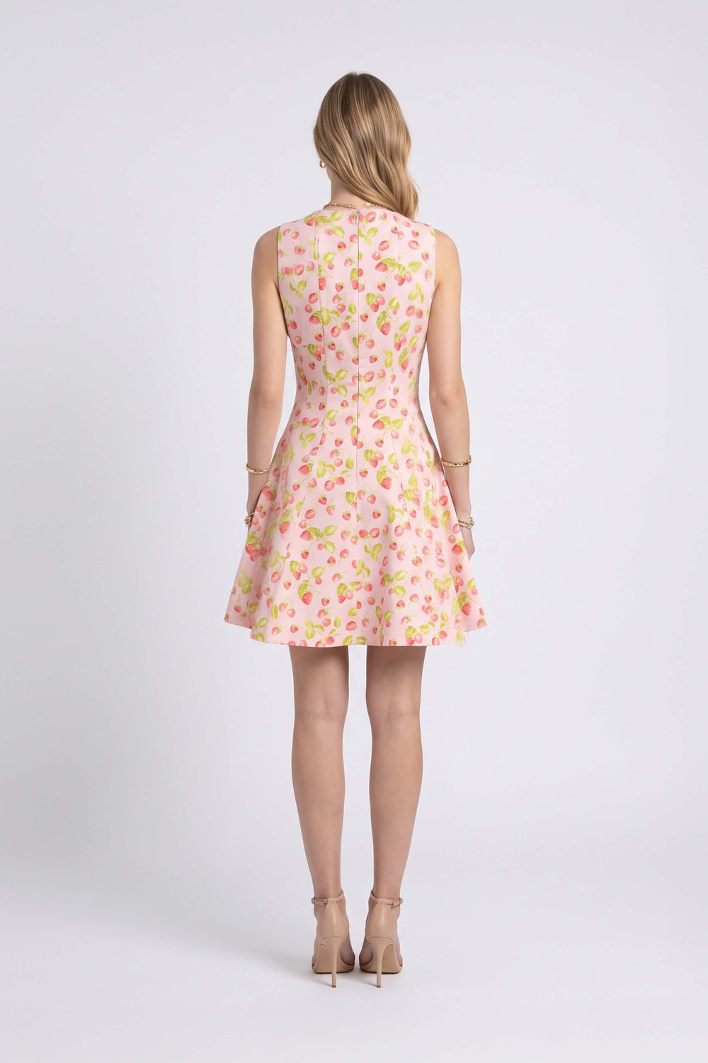 Julieta Sleeveless A-Line Dress 723175 ROS - Reina Diaz