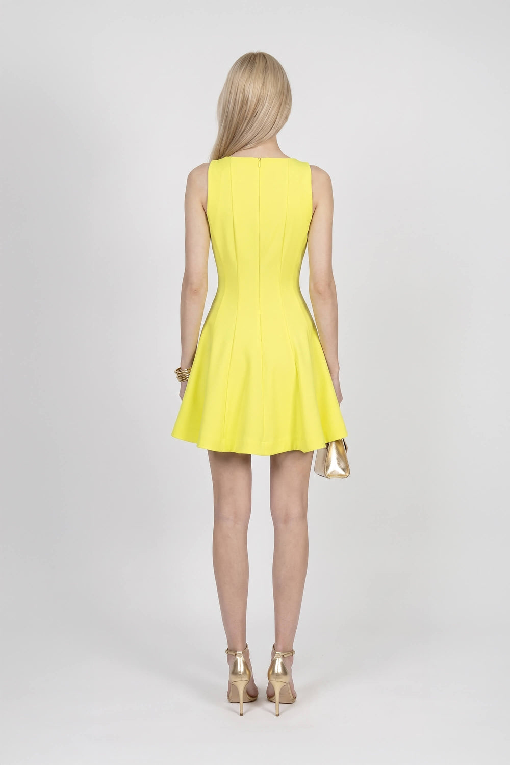 Julieta Sleeveless A-Line Dress 723175 SUN - Reina Diaz