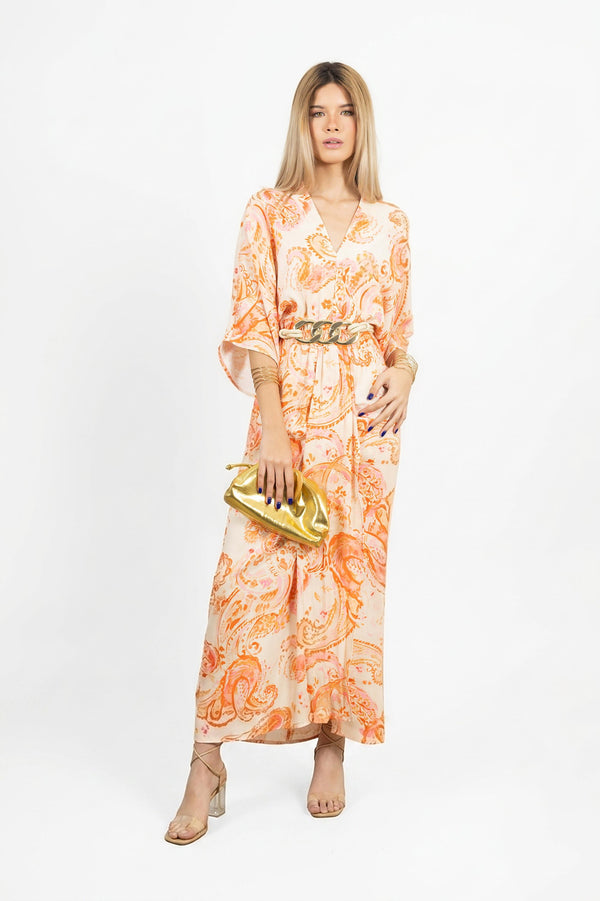 Kali Kaftan Maxi Vestido - Reina Diaz