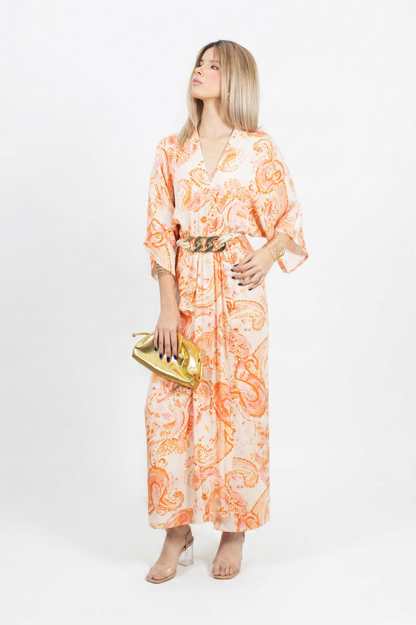 Kali Kaftan Maxi Vestido - Reina Diaz